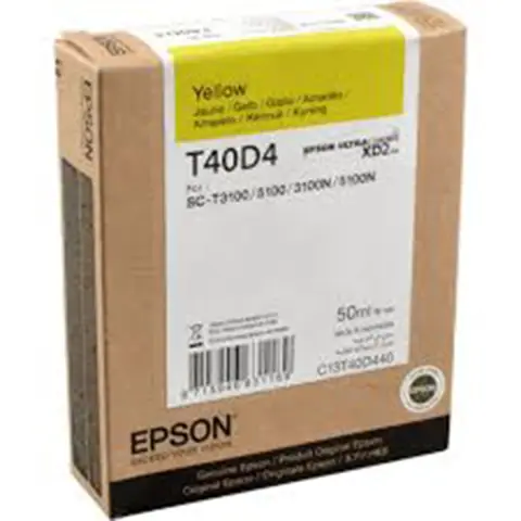 Tusz Epson T40 / C13T40D440 Yellow do drukarek (Oryginalny) [50ml]